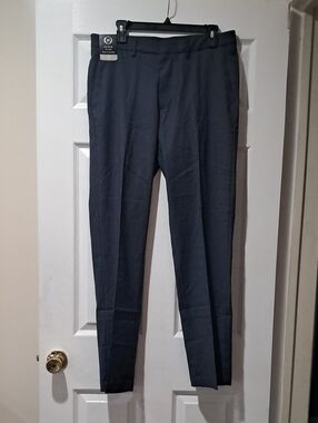 Slim J.M. Hagger Dress Pants in Dark Navy